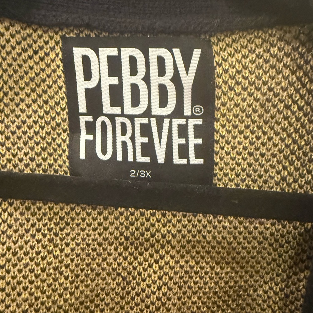 Striped Black and Cream Cardigan - Picture 6 of 10
